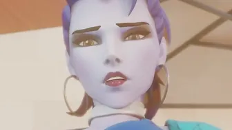 Overwatch Widowmaker Squirting Orgasm and 3Some