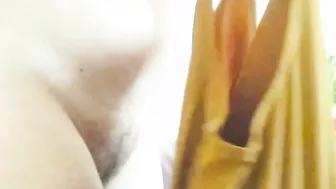 Hanging up clothes is more fun nude with you watching me - Sexual Livestream Love Sara Christine