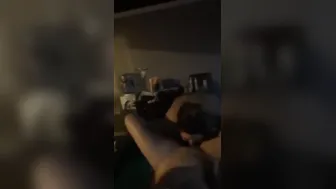 two girls one pool table