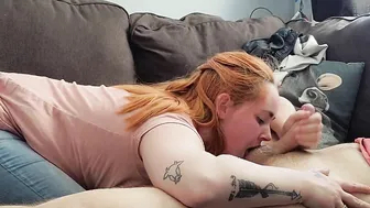REDLEXXXA - Sloppy Fellatio and Facial Creampie
