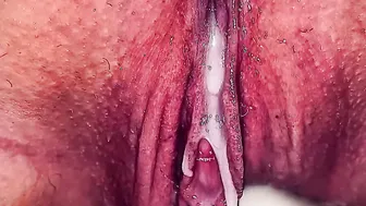 used milf cumshot wand close up