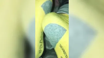 Harry Potter socks toejob