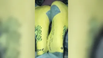 Harry Potter socks toejob