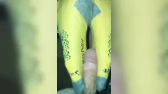 Harry Potter socks toejob