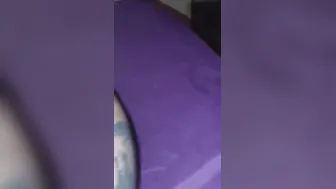 Reverse cowgirl with milf