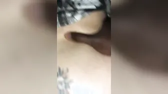 Married white MILF taking big black cock doggy pt three