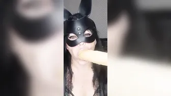 Blown my huge penis and gave a titjob