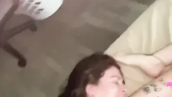 Fucking A Cheating Whore With Glass Sex Toy