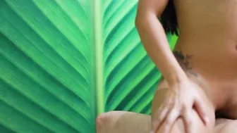 hot 18 with Amazing Booty Enjoying Rides Gigantic Penis after Fellatio