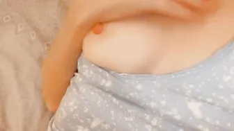 Gentle masturbation inside the bedroom. sluts lingerie
