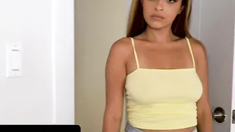 Turned On Stepbro Will Tell On Stepsis If She Doesnt Swallow His Cum
