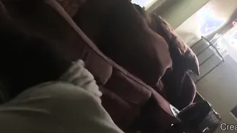 Sneaking fucking my sisters gf while she’s at the store Hurry