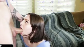Family Grind - Lucky Stud Getting His Stepsis Tight Cunt Soak And Banged Her Rough