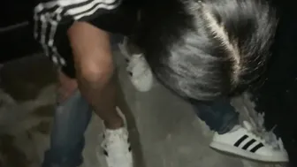 Cuckold-Blowing and Fucking inside the Street.