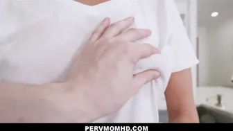 Huge Hooters Blonde milf Step Milf Jordan Maxx Plowed By Long Penis