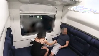 Secret Webcam Flash dick on train Women suck and cum
