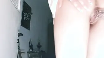 Round Stunning Ass inside Slow Motion / Abundant Vaginal Discharge