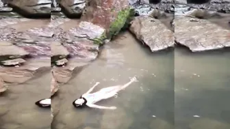 Nude outdoor I lost a bet