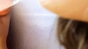German college girl bimbos offer a sluty Fellatio ASMR with Larabck