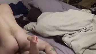 Private prone position sex with my Beauty pawg bushy inkd fiance