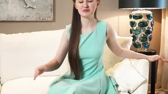 Real innocent Anna Sanglante shows hymen on camera
