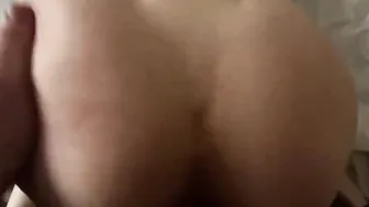 Young dark hair with gigantic tits wanted to make the bed but get a penis