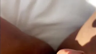 Fucking My Tight Blasian Vagina Before Roomate Getting out of the shower