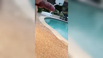 Ex-Wife getting off to pee on her foot