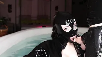 Cristal Filthy into Pvc Hand Job and Head into pool Preview
