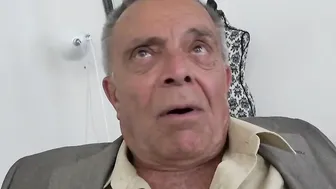 Senior porn video – Pregnant maid watching crazy grandparents