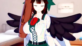[Eroge Koikatsu ] Touhou ghost crow road rubbed titties into the sky H 3DCG Gigantic Hooters Hentai Movie (Touhou Project)