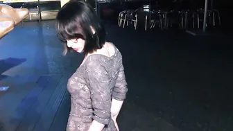 German 18yo College Girl with glasses pick up online for a screwed