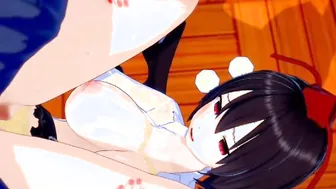 [Eroge Koikatsu ] Touhou shooting Marubun and boobies rubbed H 3DCG Gigantic Tits Hentai Film (Touhou Project) [Hentai Game]