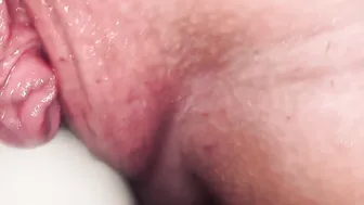 Used up cougar takes pounded machine into booty while using wand on her clitoris