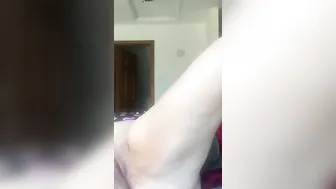 Fucking myself inside the booty rough w a toy