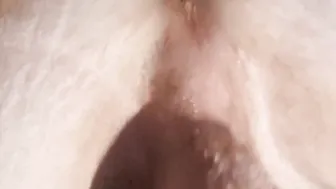 Shaving and having fun with my husbands arsehole