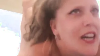 recorded my wifey giving it to her gf - really amateur swing