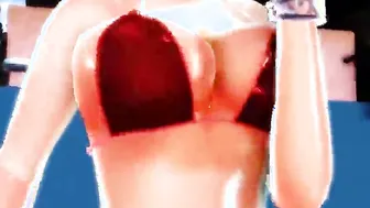 MMD Hannah Red Bikini Pt.two