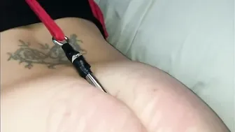 Tied with anal hook and rough whipping