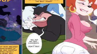 To Peg a Goof - Goofy is Fucking Petes Wifey - Disney Comic Anime Parody