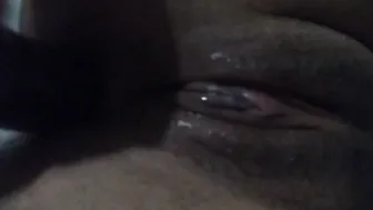 Home alone and I offer myself some anal