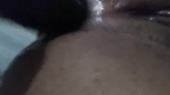 Home alone and I offer myself some anal