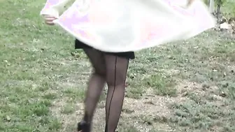 RedRose- Nylon gigantic booty