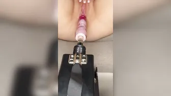 First time wit wit banged machine