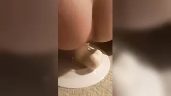 Rides gigantic dick
