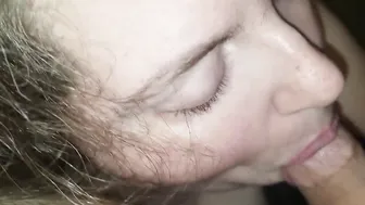Bj ending with babe load inside Maggies mouth
