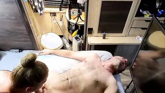 REAL Amateur SLOW SEXSUAL HEAD - pleasing Romantic COCK SUCKING OFF Making him CUM ROUGH