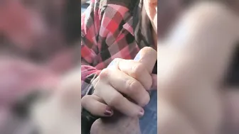 Sunny day vehicle fellatio MILF want my penis