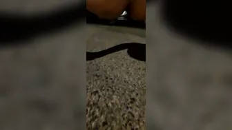 Sensual mom pissing public