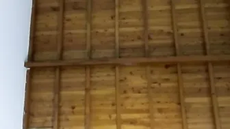 Lost porn video – I was fucking with my big black dick bull when husband called